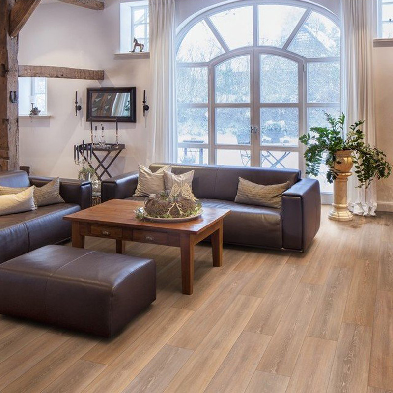 Suelo Laminado Roble Stirling Medium KRONOTEX | AC4 | Tarima Flotante Click | Biselado Natural